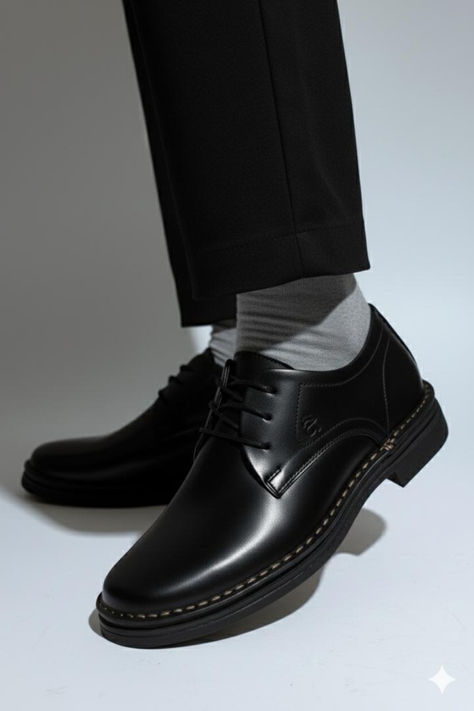 100% حذاء طبي مريح وخفيف الوزن- مصنوع بالكامل من الجلد الطبيعي